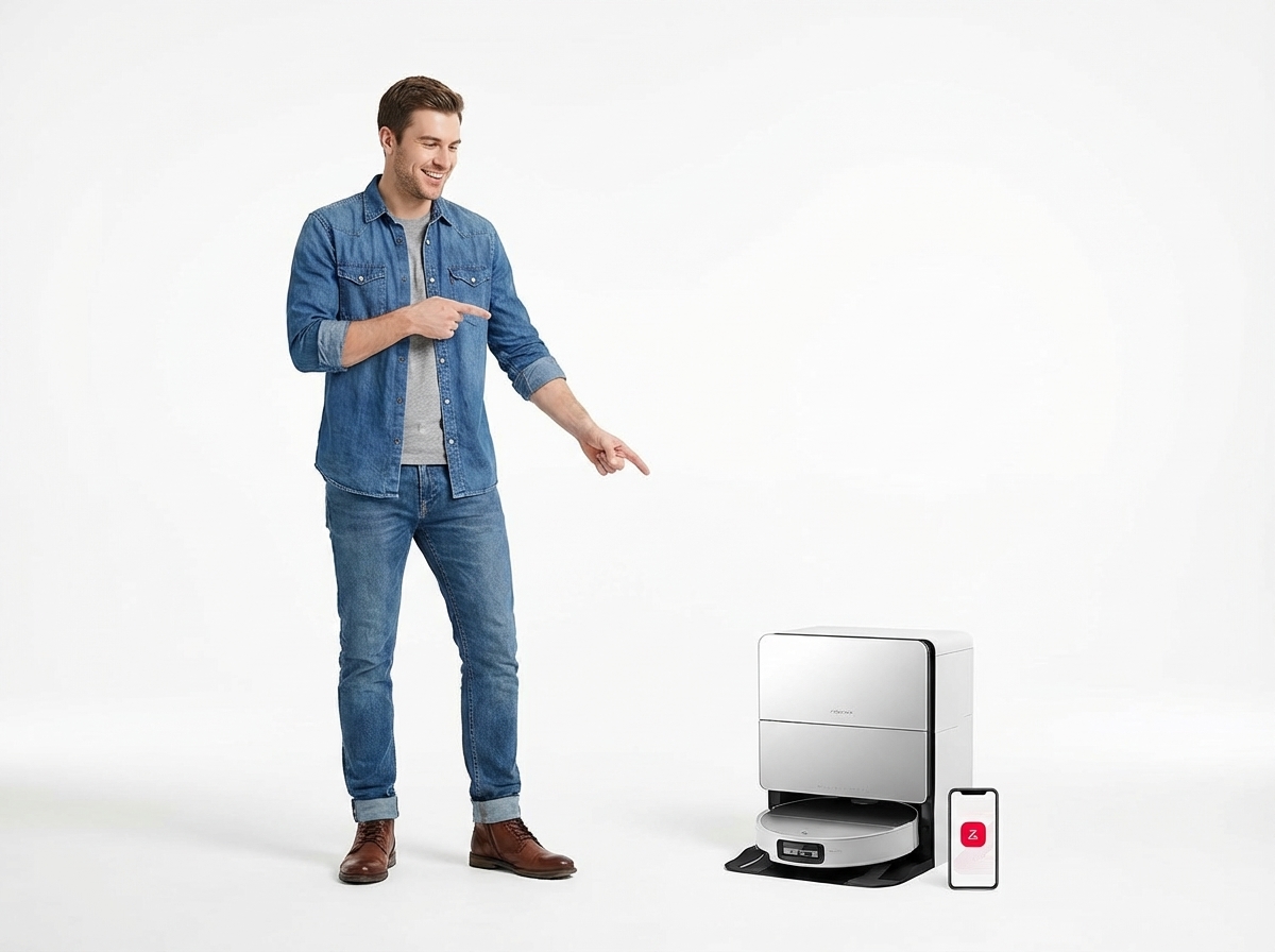 roborock Saros 10 Robot Vacuum Cleaner 22000 Pa, VibraRise 4.0 System, Reactive Al 3.0 Obstacle Avoidance, AdaptiLift Chassis, Anti-Tangle, All-in-One Station (S8 MaxV Ultra Upgrade)